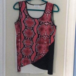 Calvin Klein sleeveless blouse